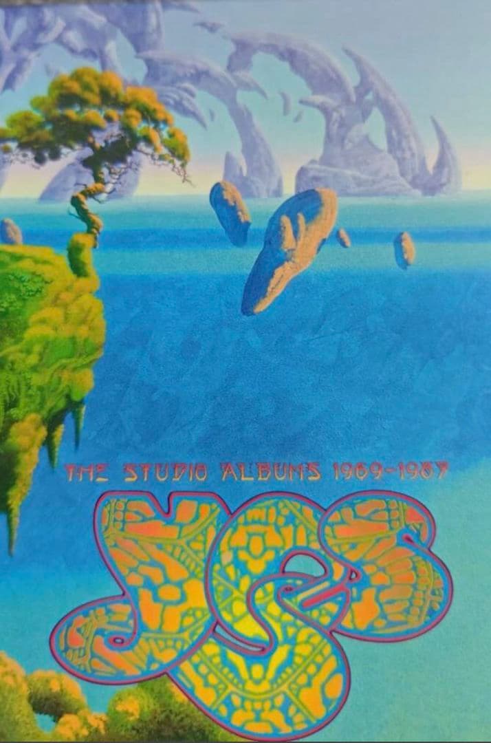 YES Studio Albums 1969-1987 CD Box 美盤
