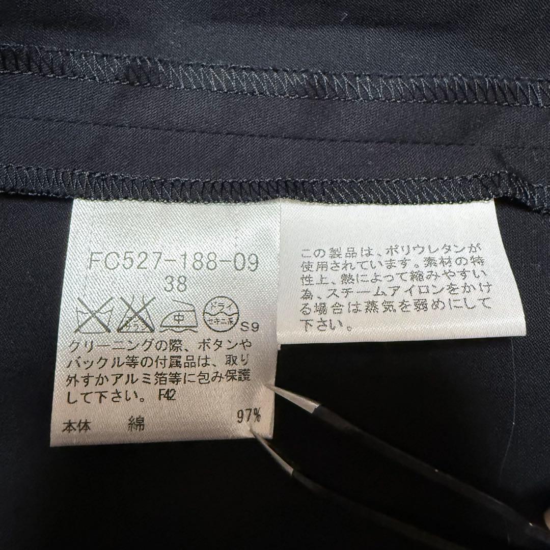 美品　BURBERRY BLUE LABEL ショートトレンチ　ビッグボタン