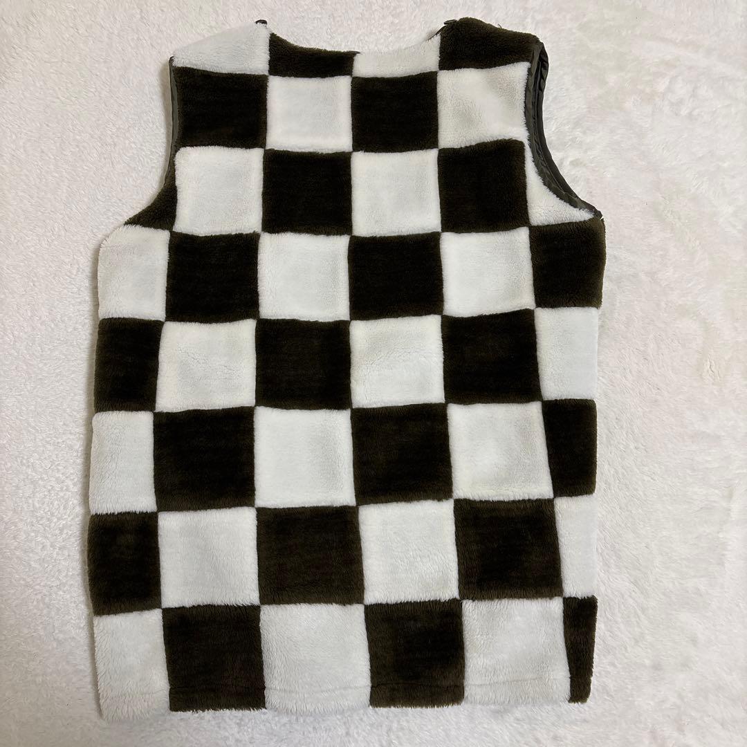 FRED PERRY モッズコート S カーキ ライナー付 ブロックチェック
