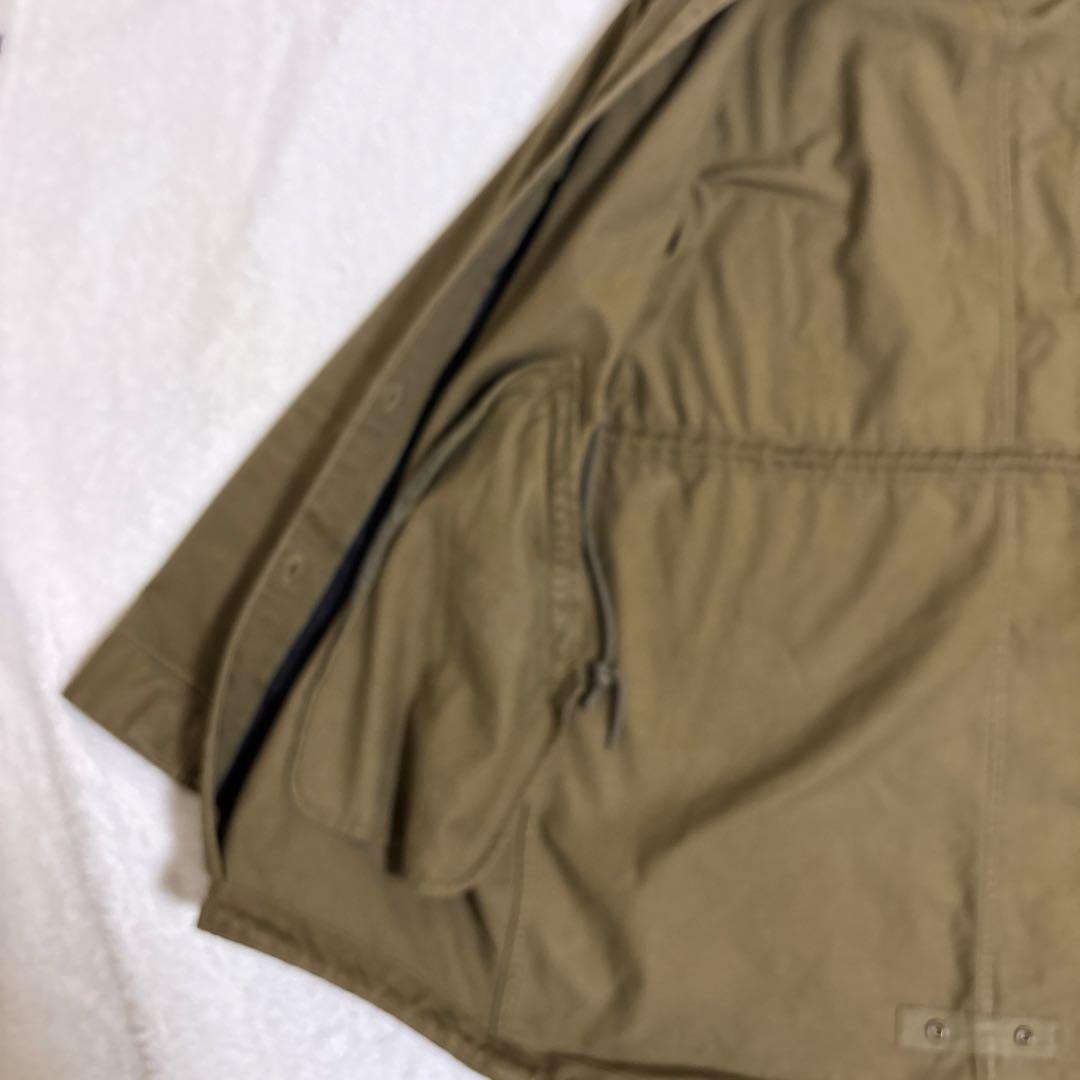 FRED PERRY モッズコート S カーキ ライナー付 ブロックチェック