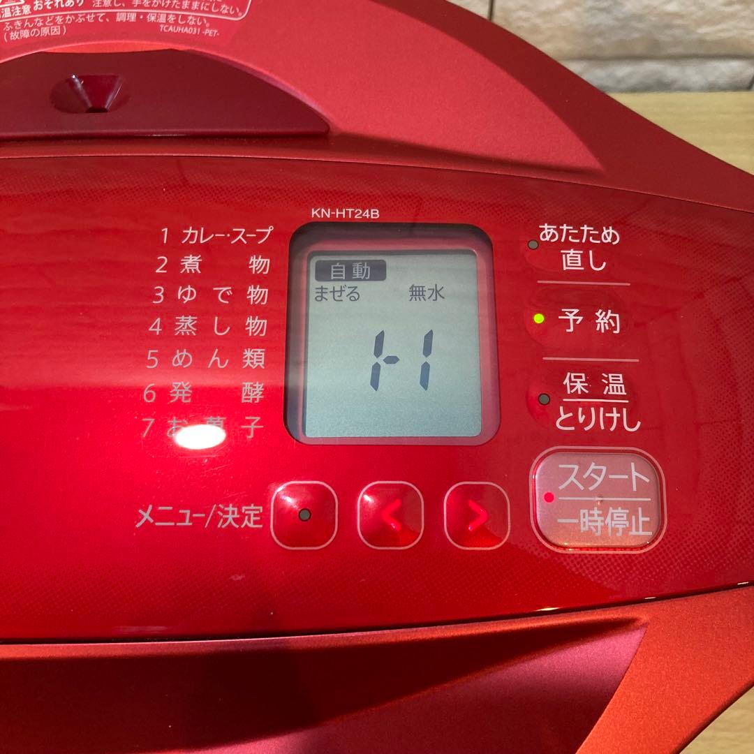 こ*た様 SHARP ヘルシオホットクック　KN-HT24B-R 【T21623