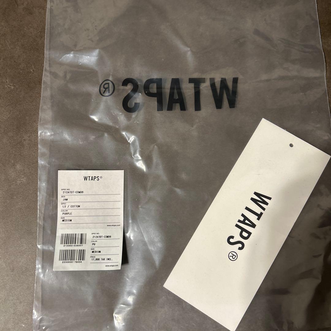 WTAPS ストライプロングスリーブTシャツ