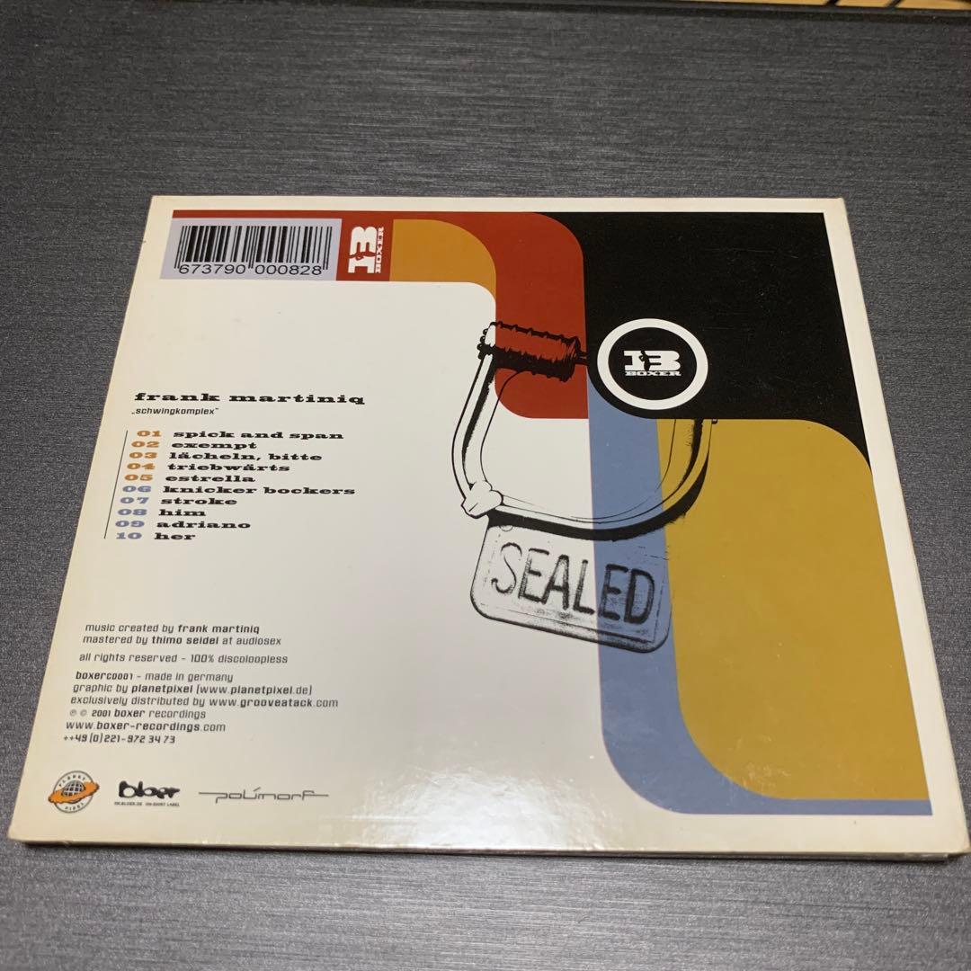 洋楽 frank martiniq schwingkomplex CD