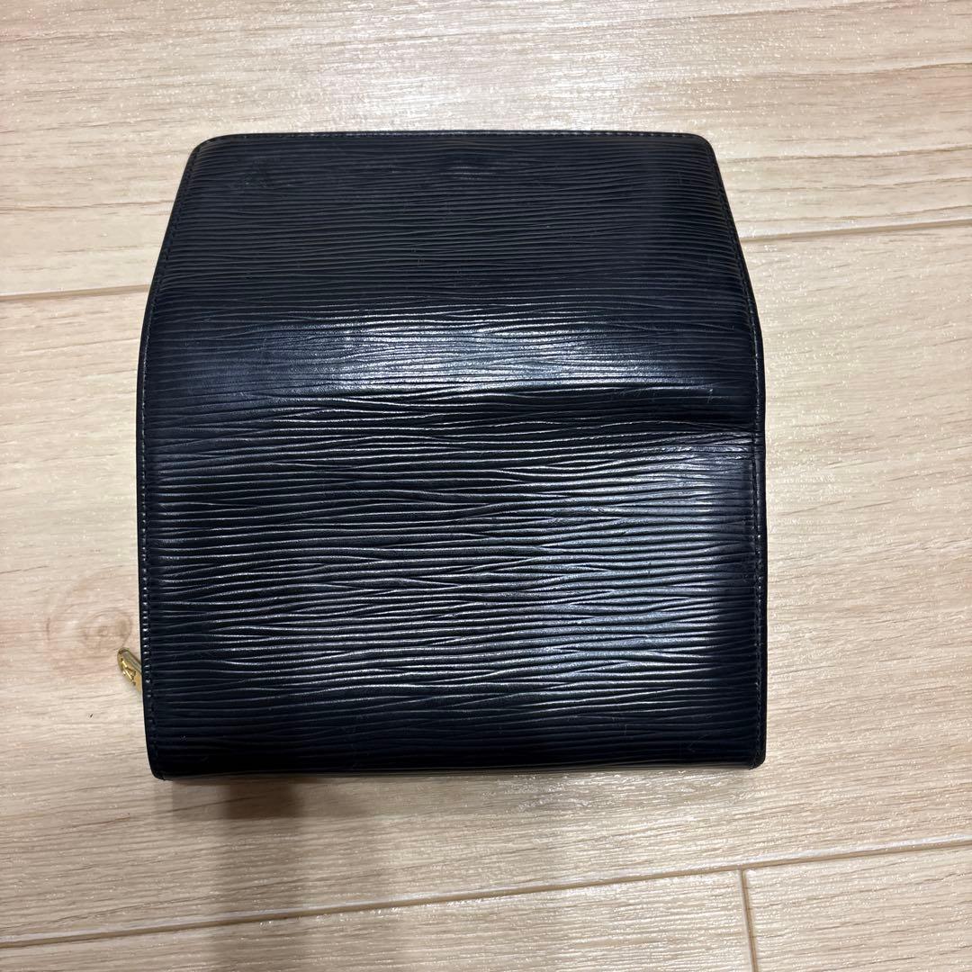 専用Louis Vuitton 財布 エピ ポルトフォイユ トレゾール ノワール