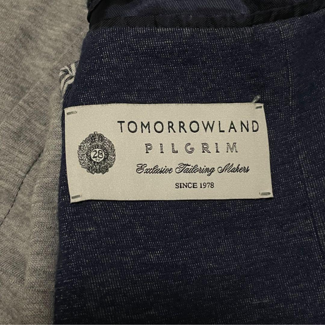 Tomorrow land PILGRIM テーラードジャケット ブルー 46
