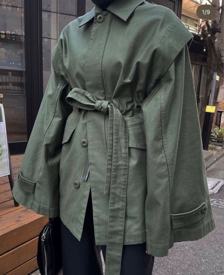 CLANE クラネ 2WAY MILITARY JACKET