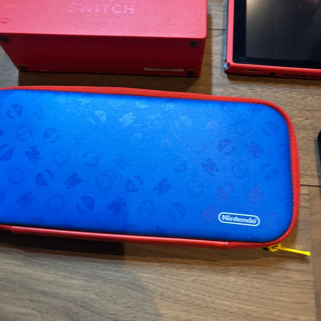 限定品　美品　Nintendo Switch マリオレッド×ブルー　セット