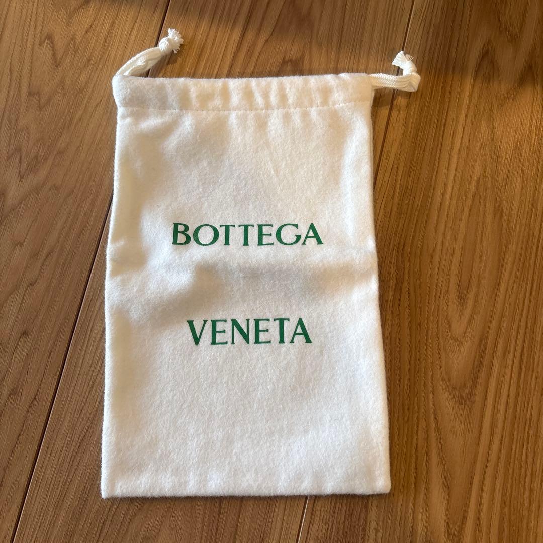 BOTTEGA VENETA 二つ折り財布 青　箱巾着有り
