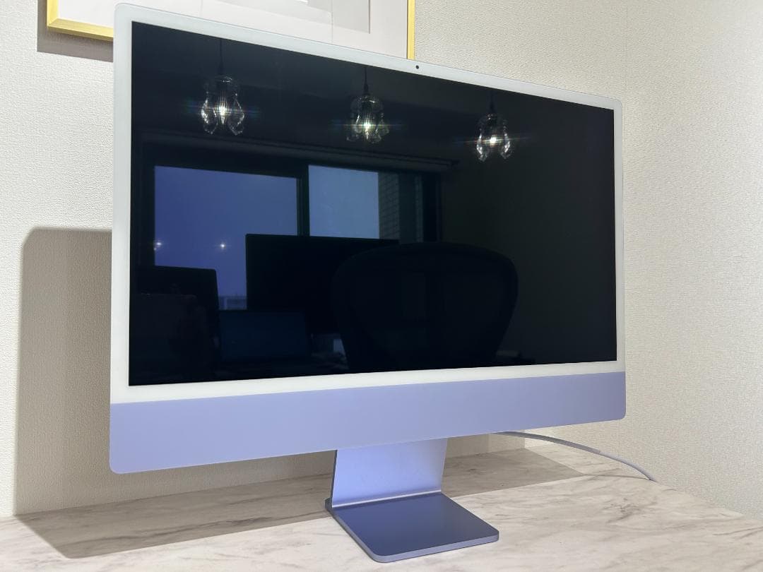 【訳あり】iMac 24インチ M1 16GB 256GB パープル