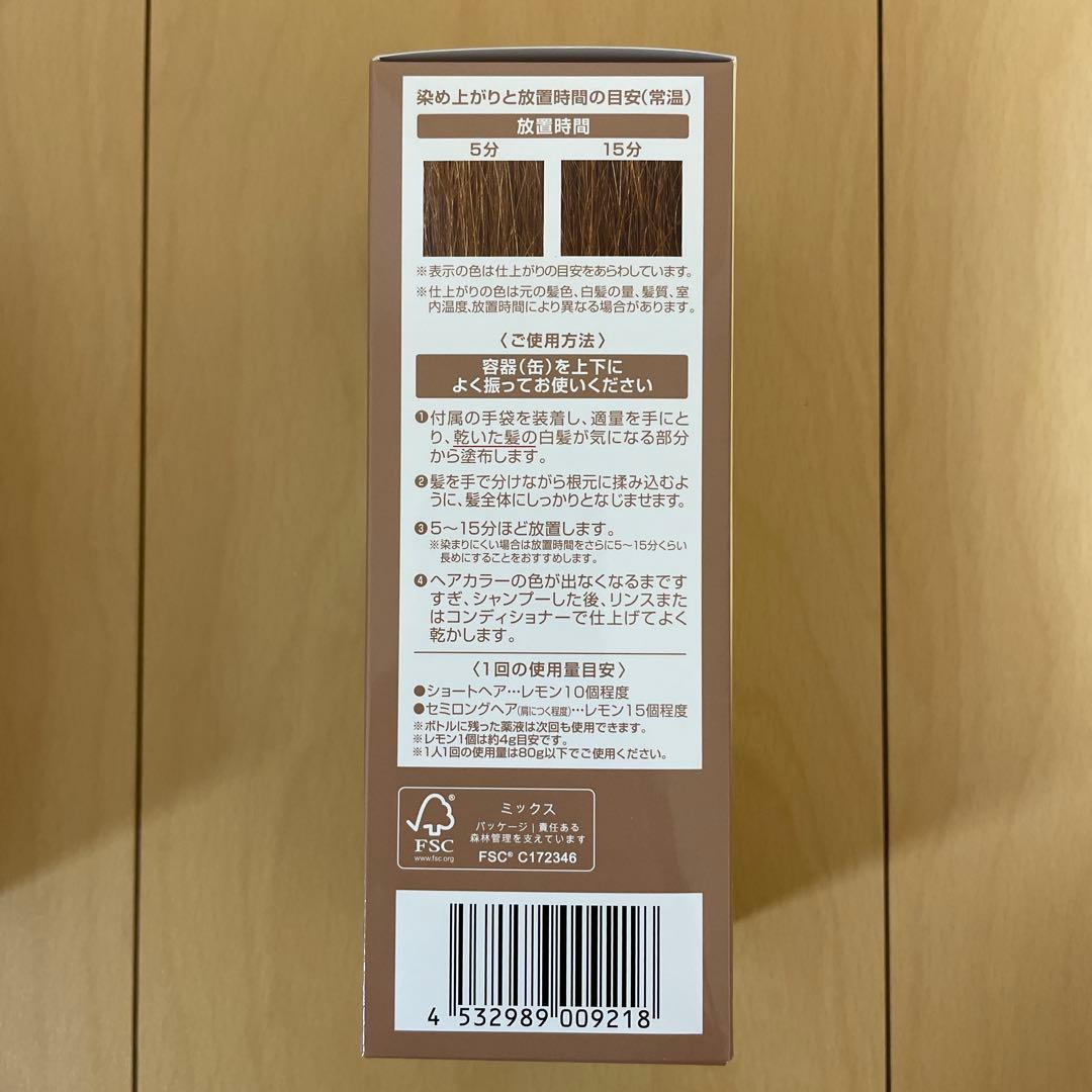 ÉCLAT ボタニカルエアカラーフォーム ライトブラウン 80g