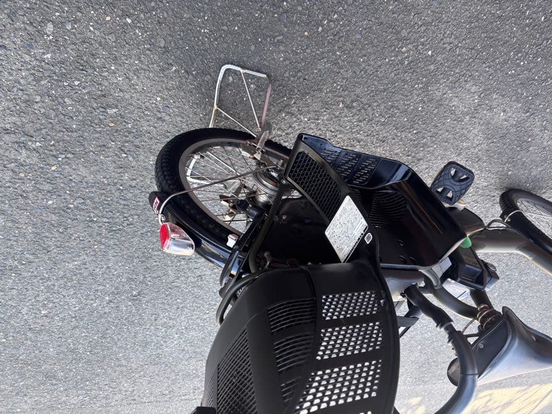 BRIDGESTONE 電動アシスト自転車 チャイルドシート付きカーキー色