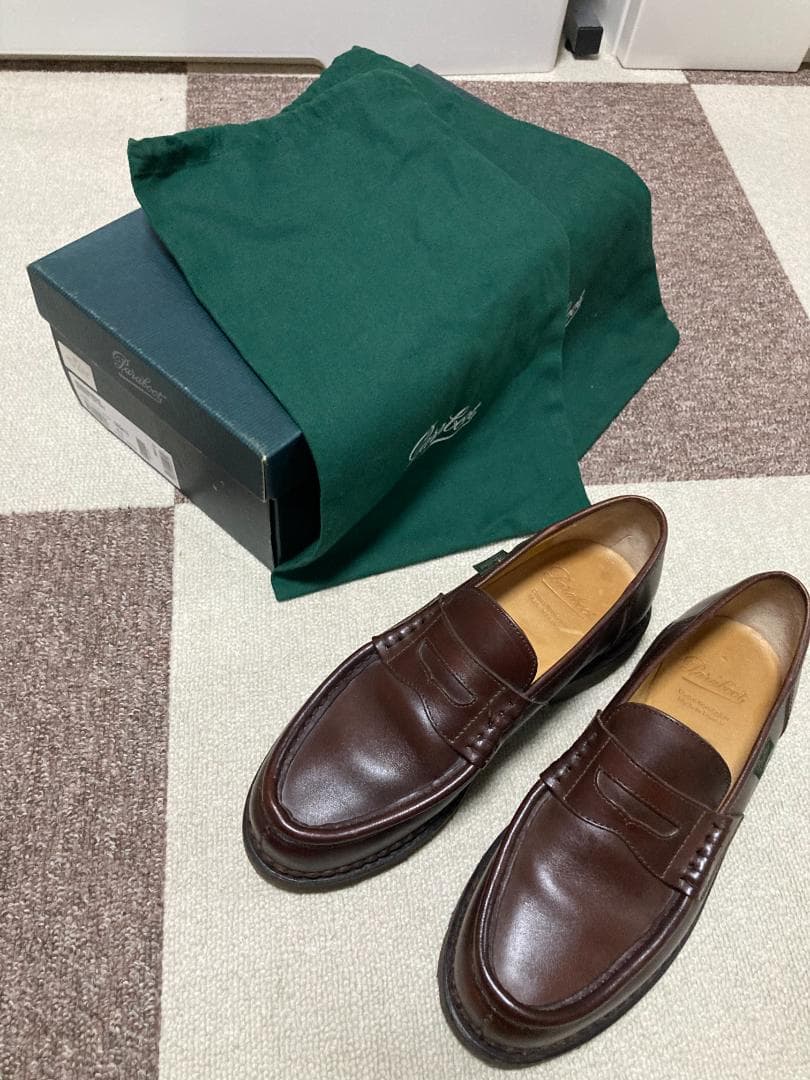 Paraboot REIMS （パラブーツ ランス）／CAFE（茶）／UK6.5