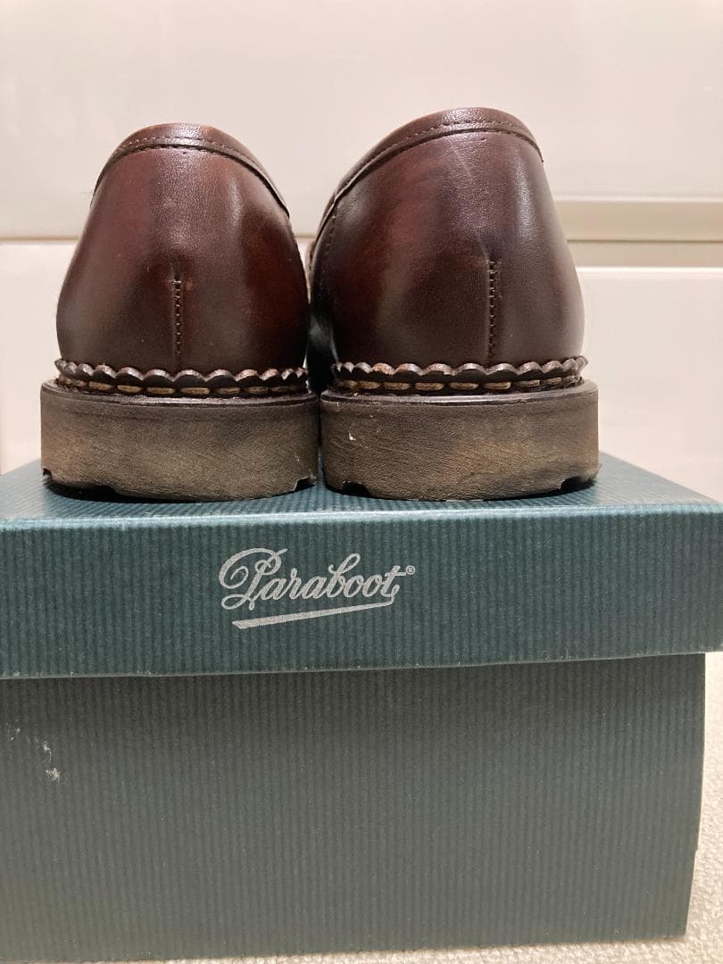 Paraboot REIMS （パラブーツ ランス）／CAFE（茶）／UK6.5