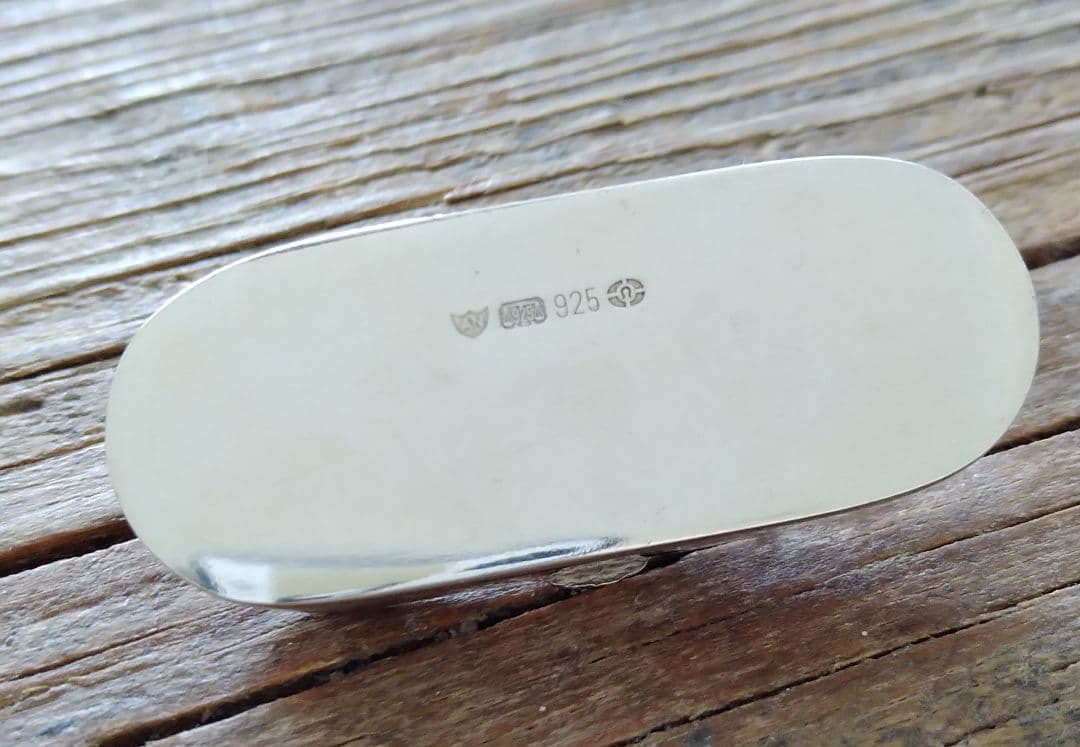 Sterling Silver Pill Box シルバーピルケース