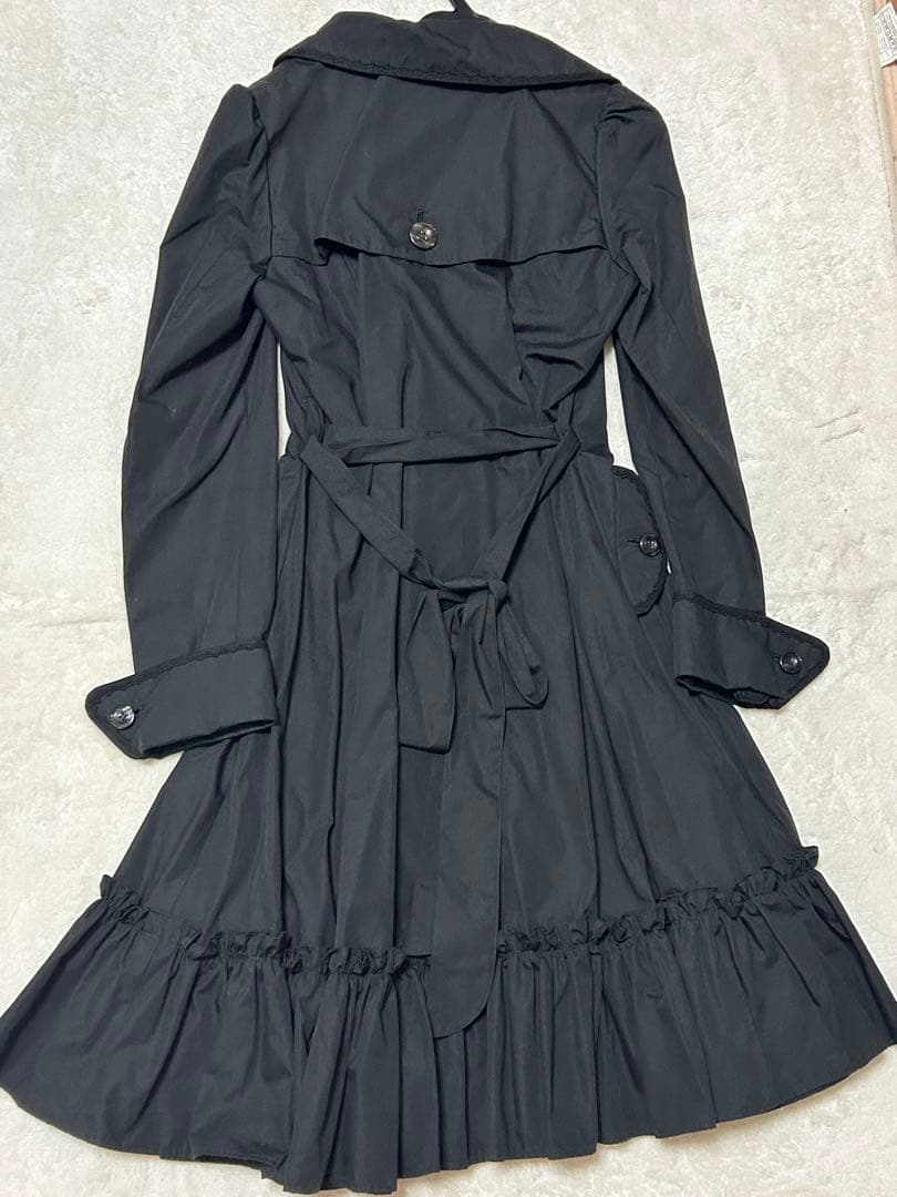 Victorian maiden ブラックトレンチコート