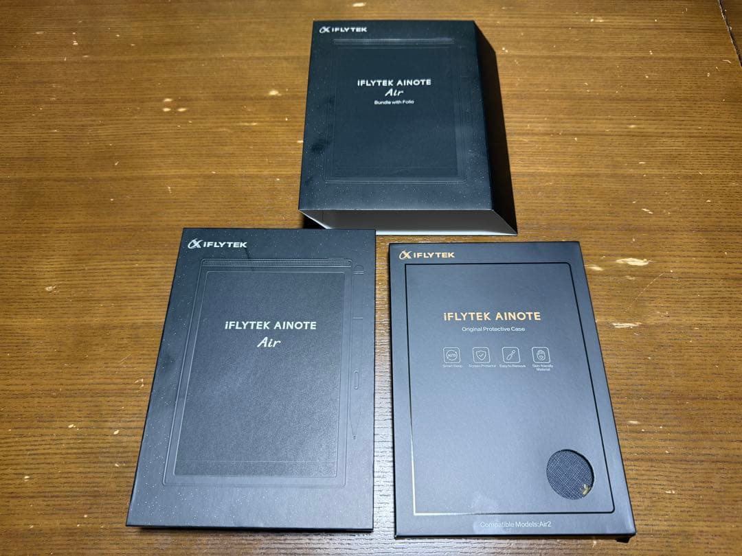 値下 iFLYTEK AINOTE Air2 本体＋カバー＋画面保護フィルム添付