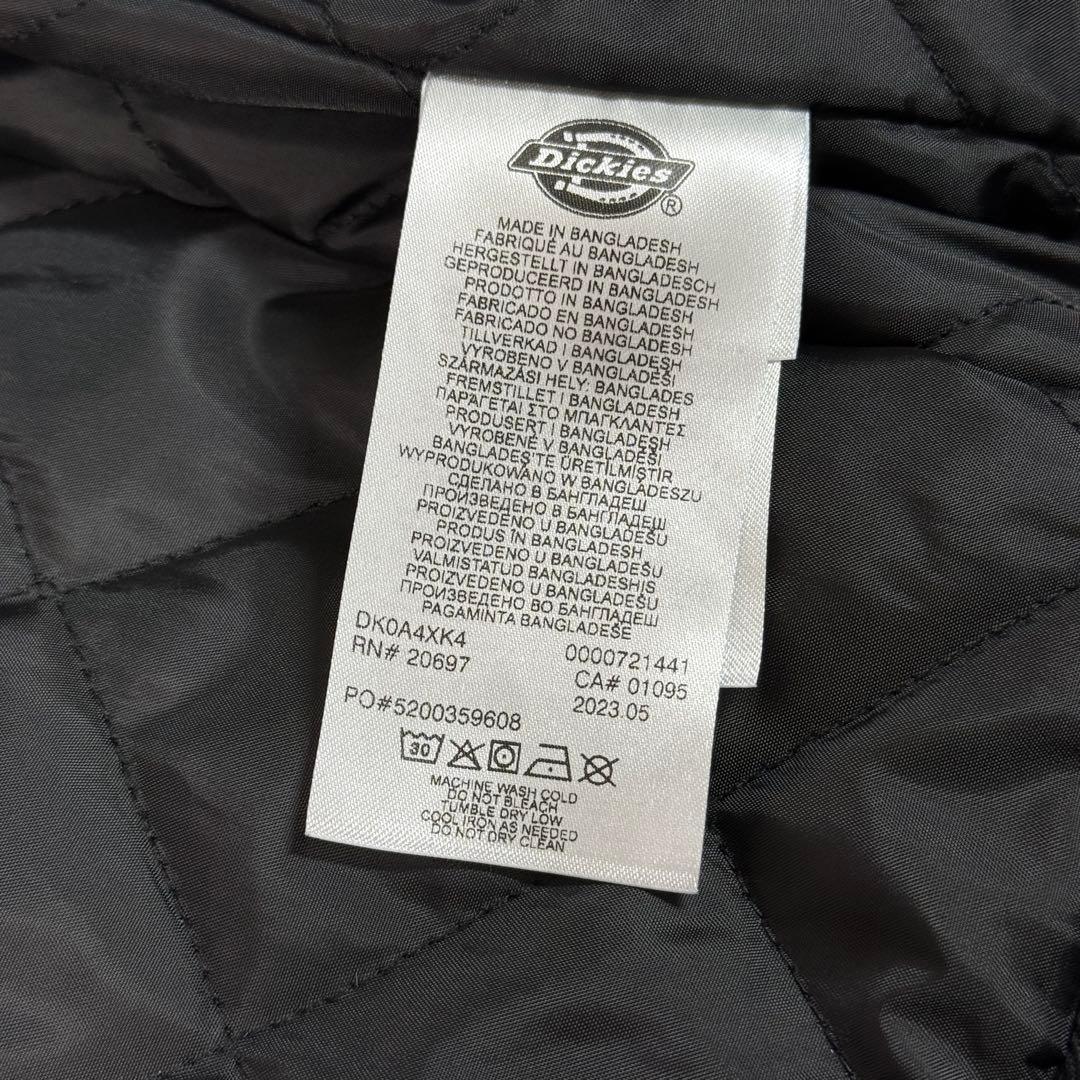 【定価1.2万】ディッキーズ アイゼンハワージャケット 中綿 XL ブラック