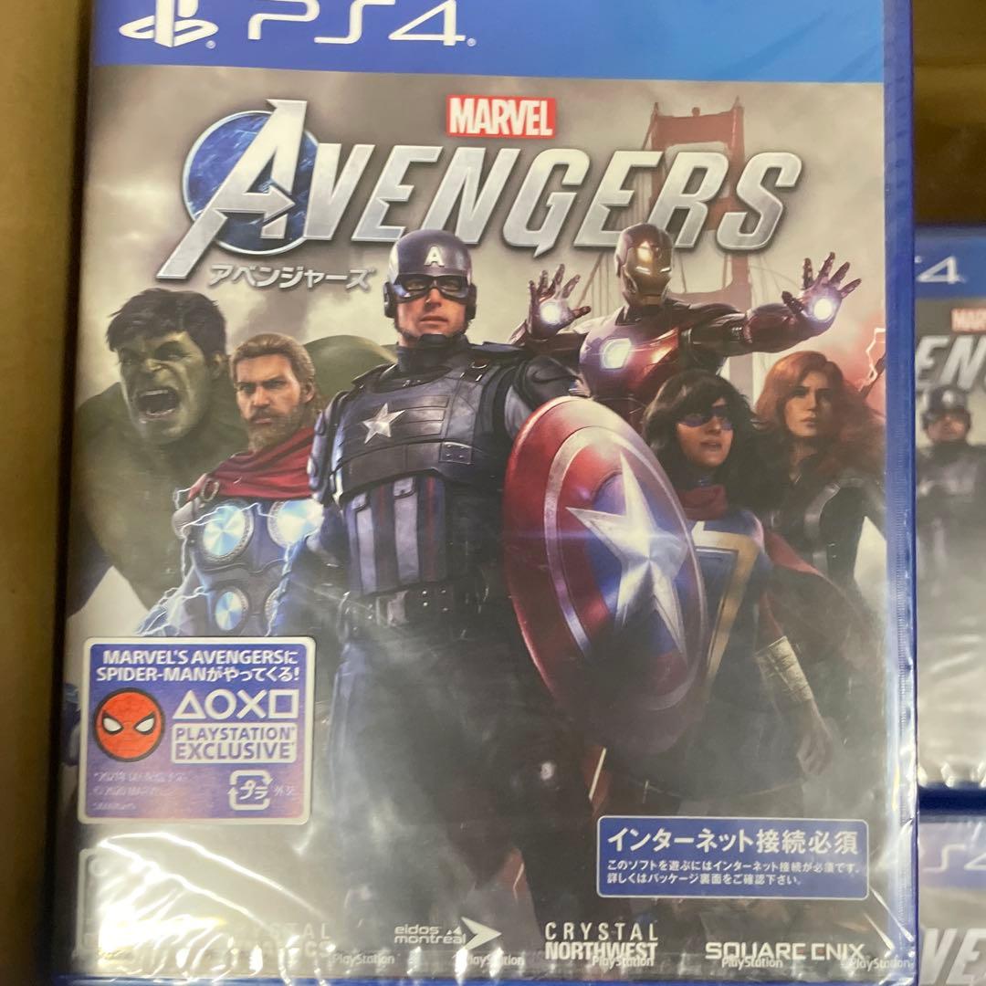 新品未開封　PS4 Marvel's Avengers アベンジャーズ　 60点