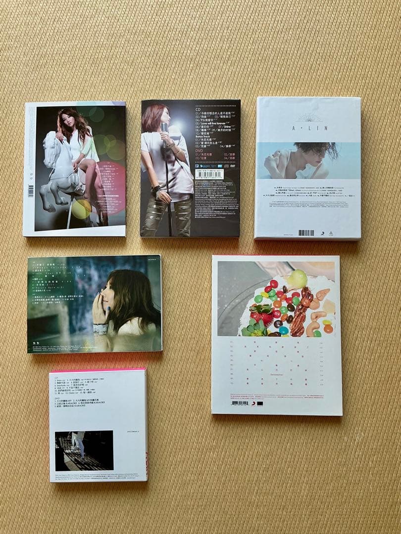 A-Lin 黃麗玲 CD 6セット