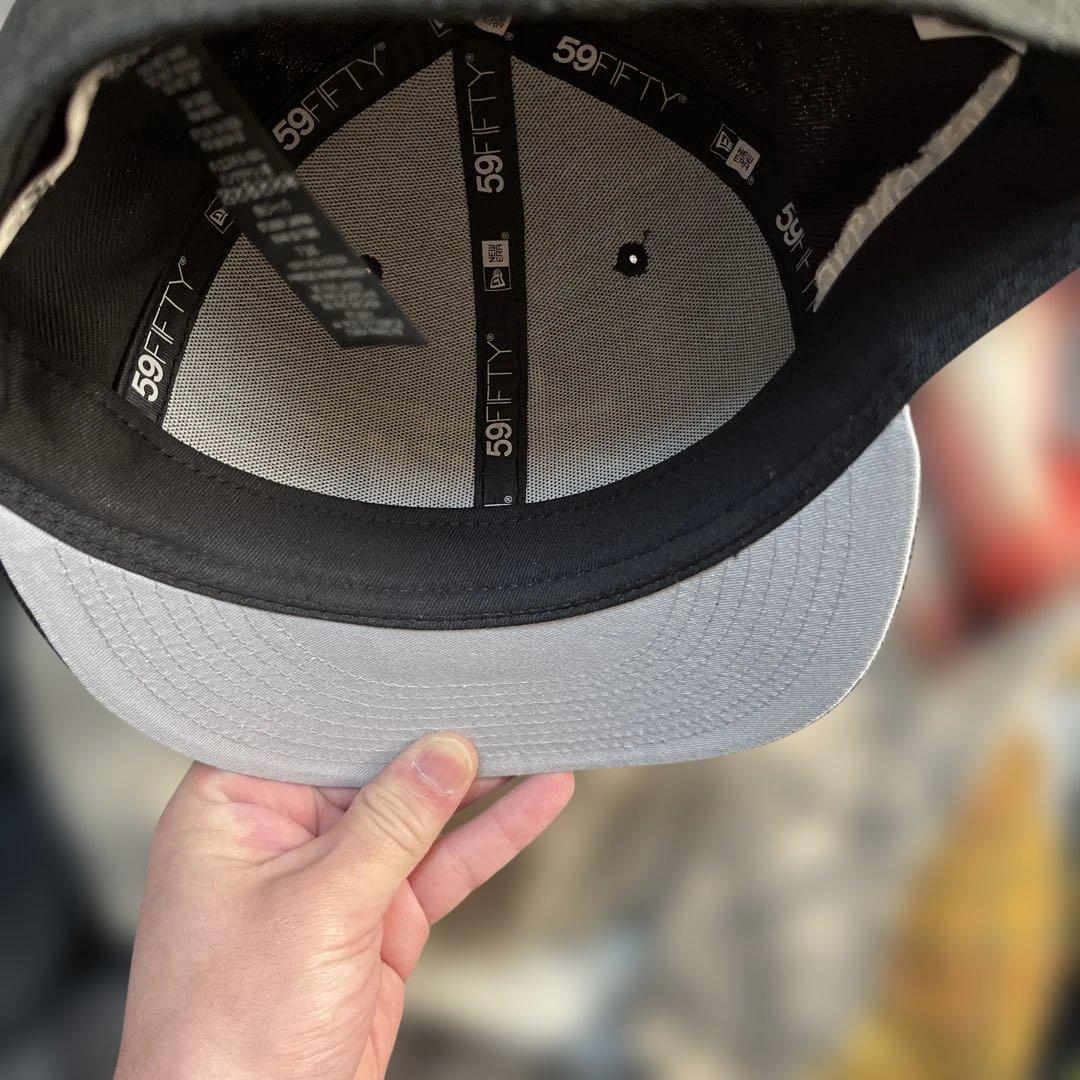 STUSSY NEWERA キャップ　73/8