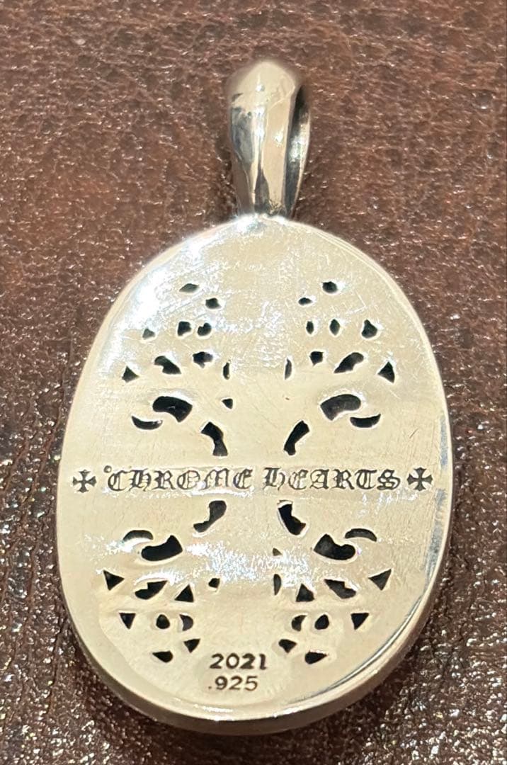 CHROME HEARTS クロムハーツ クラシックオーバル ペンダント