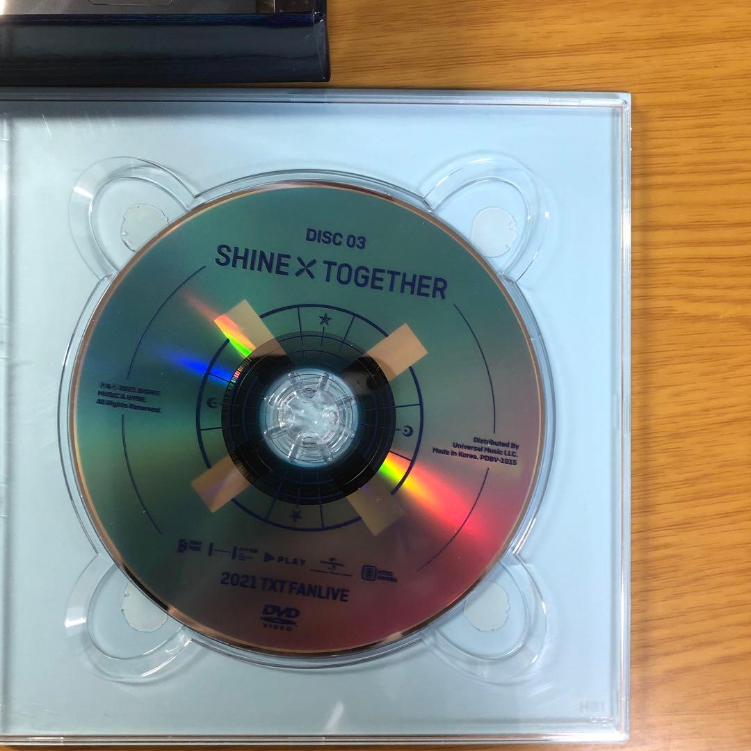 TXT shine x together DVD ファンLIVE　日本語字幕付き