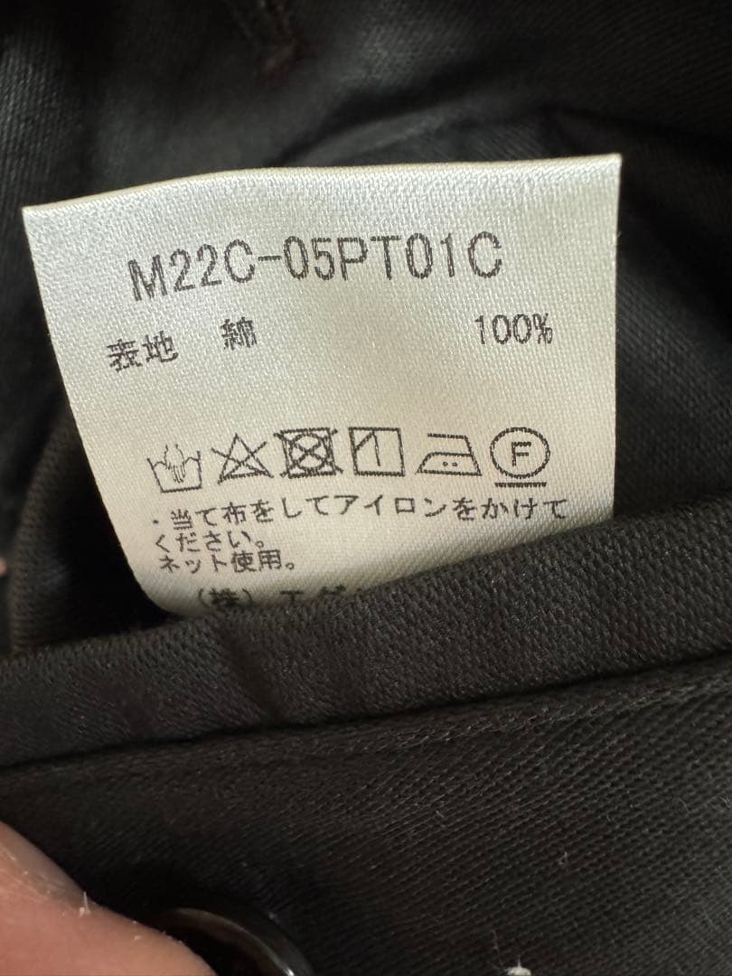 ⭐︎美品【marka】SIDE ADJUST TROUSERS ブラック サイズ1