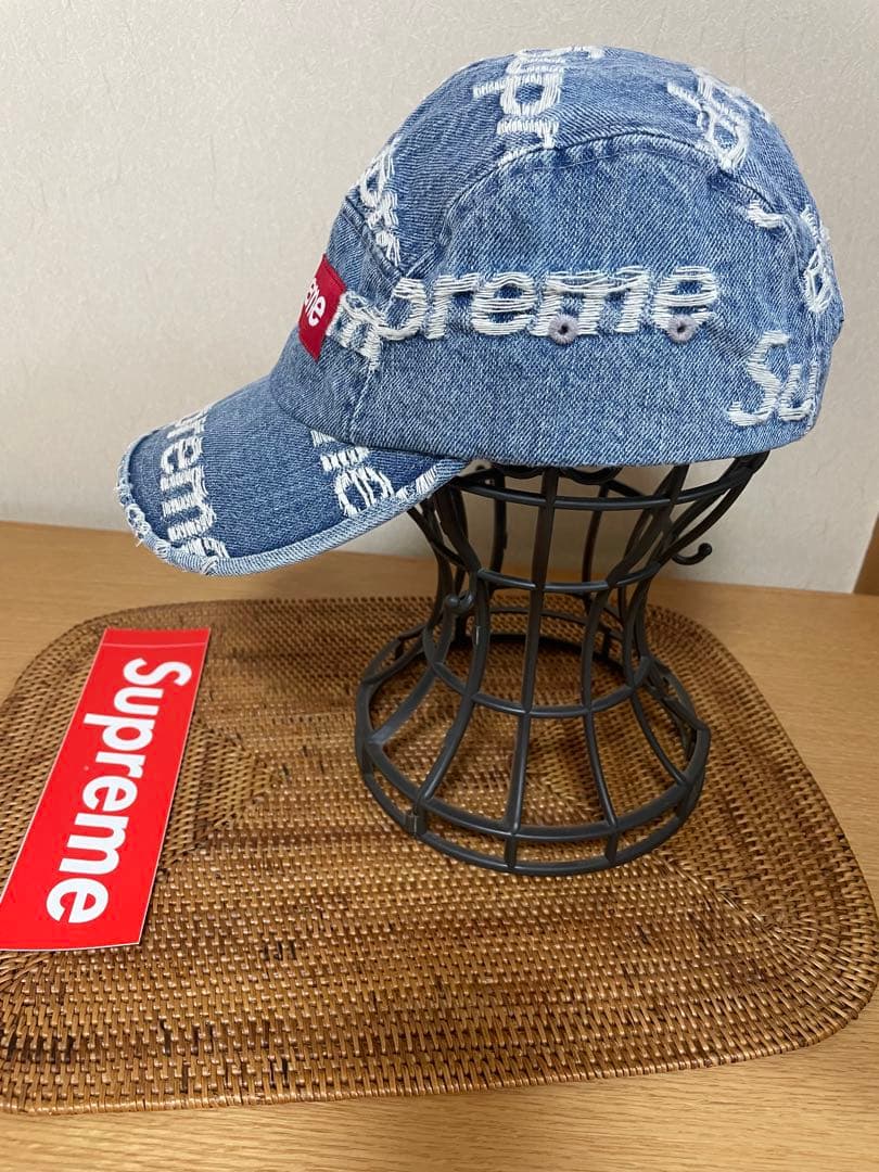 【まさ】Supreme Denim Camp Cap キャップ
