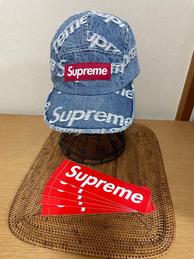【まさ】Supreme Denim Camp Cap キャップ