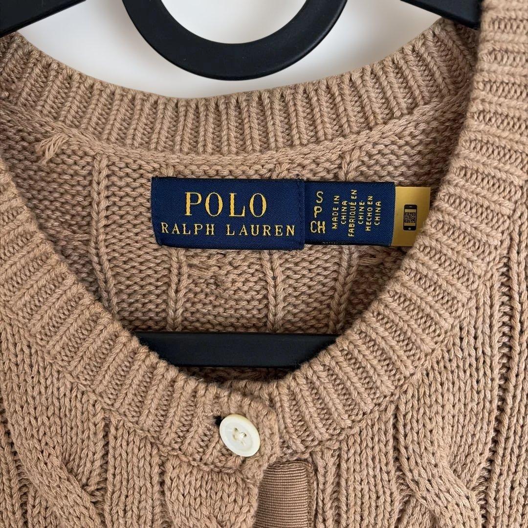 Polo Ralph Lauren ケーブルニットカーディガン S