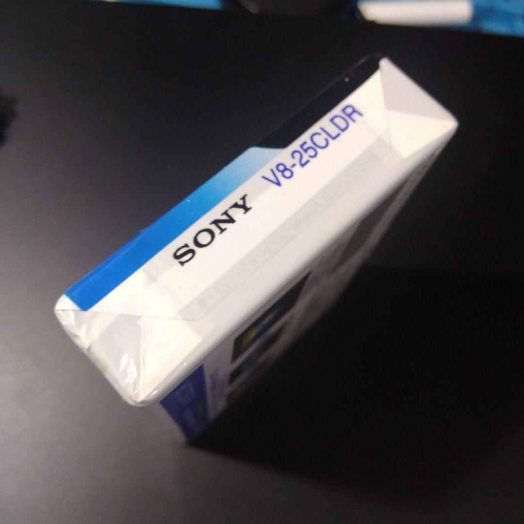 未開封　SONY 8mm　画の出るヘッドクリーナー V8-25CLDR