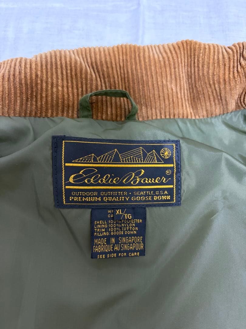 Eddie Bauer ダウンベスト xl