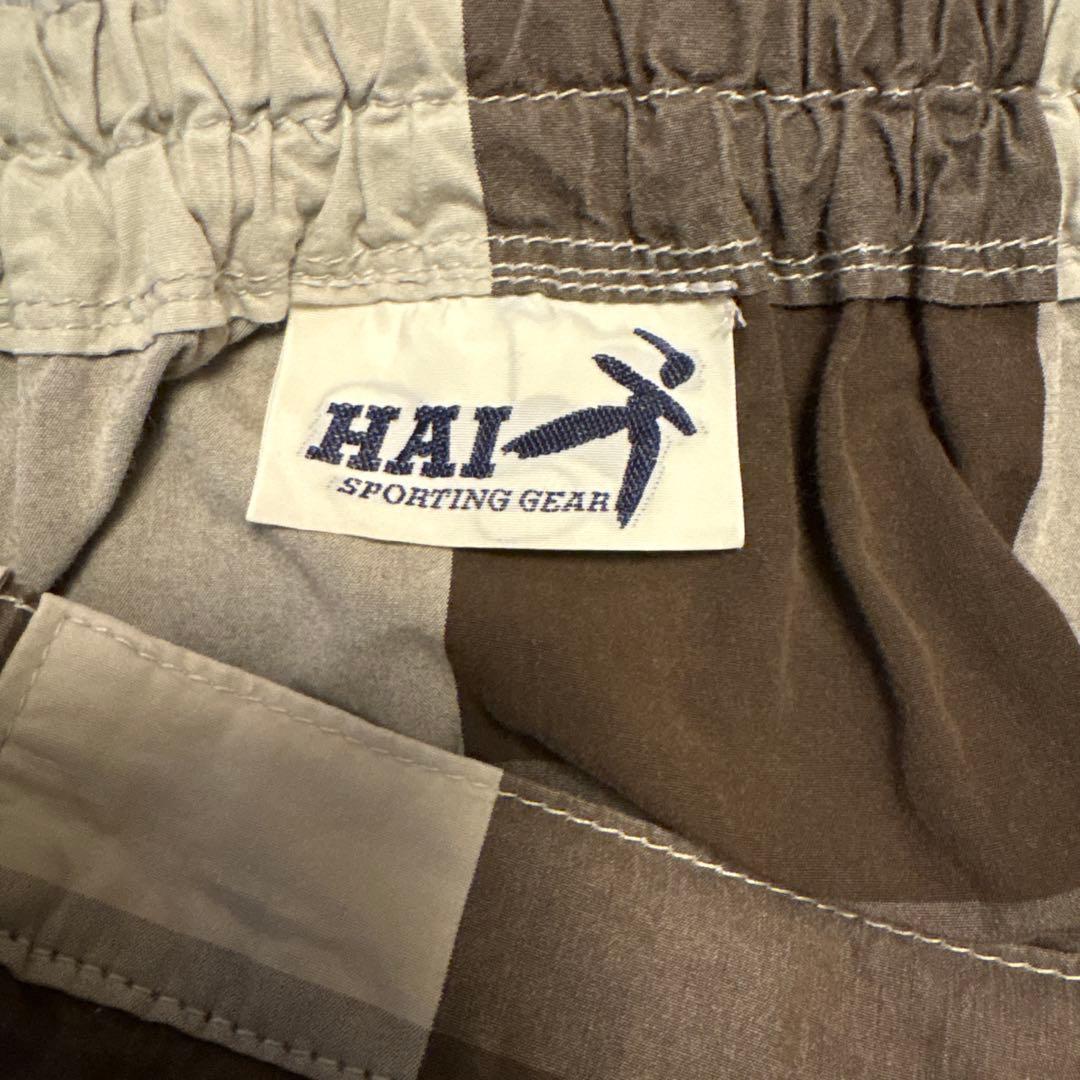 HAI SPORTING GEAR♪チェック♪巻きスカート♪イッセイミヤケ♪