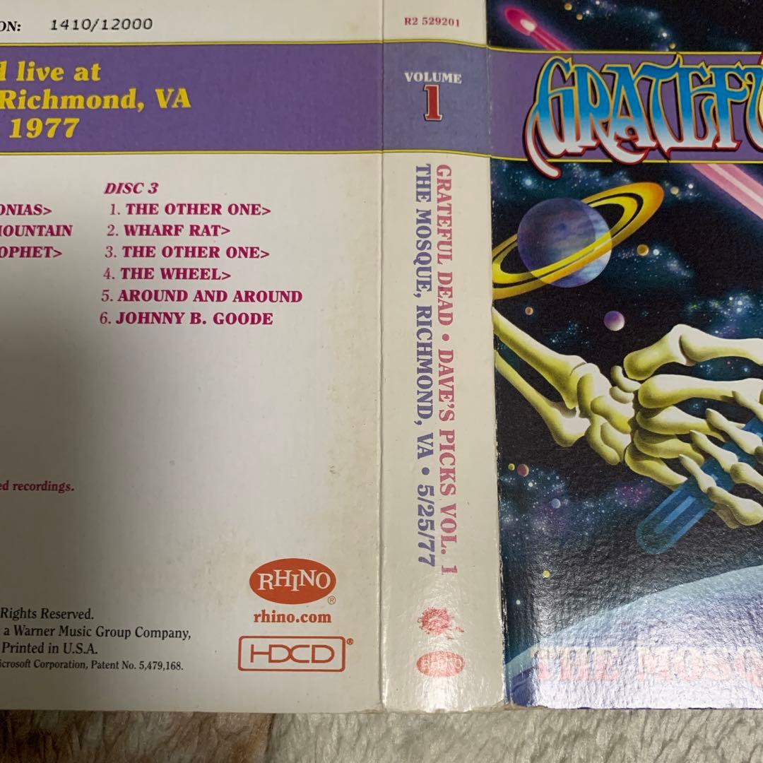 洋楽 Grateful Dead: Dave's Picks Volume 1 CD