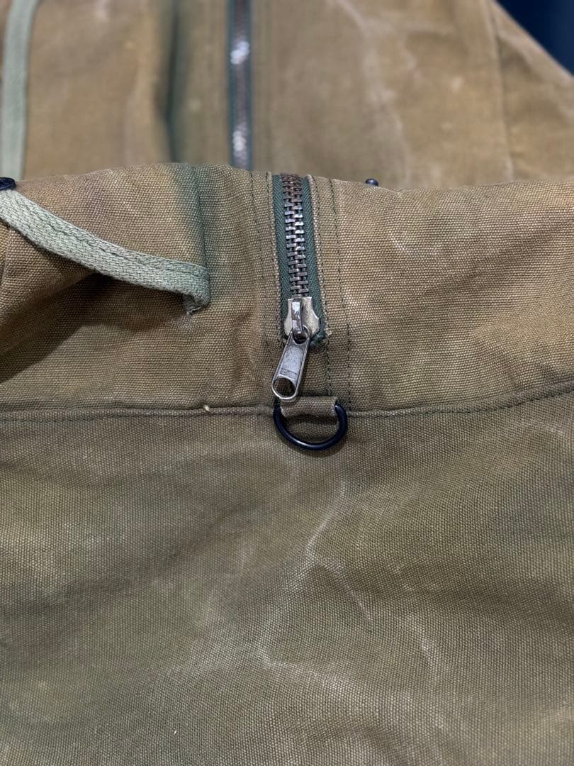 ミリタリー ボストンバッグ ヴィンテージ アンティーク 軍
