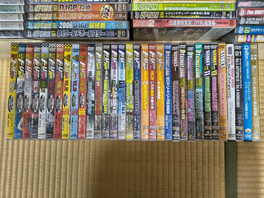 OPTION ドリフト天国　D1 ストリートリーガル DVD 128本