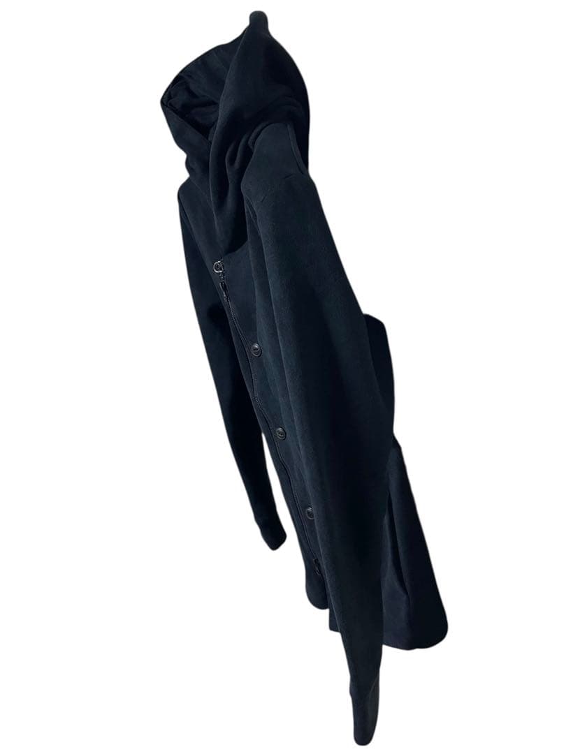 美品　TORNARD MART フェイクスエードデザインフーディ　ネイビー　L