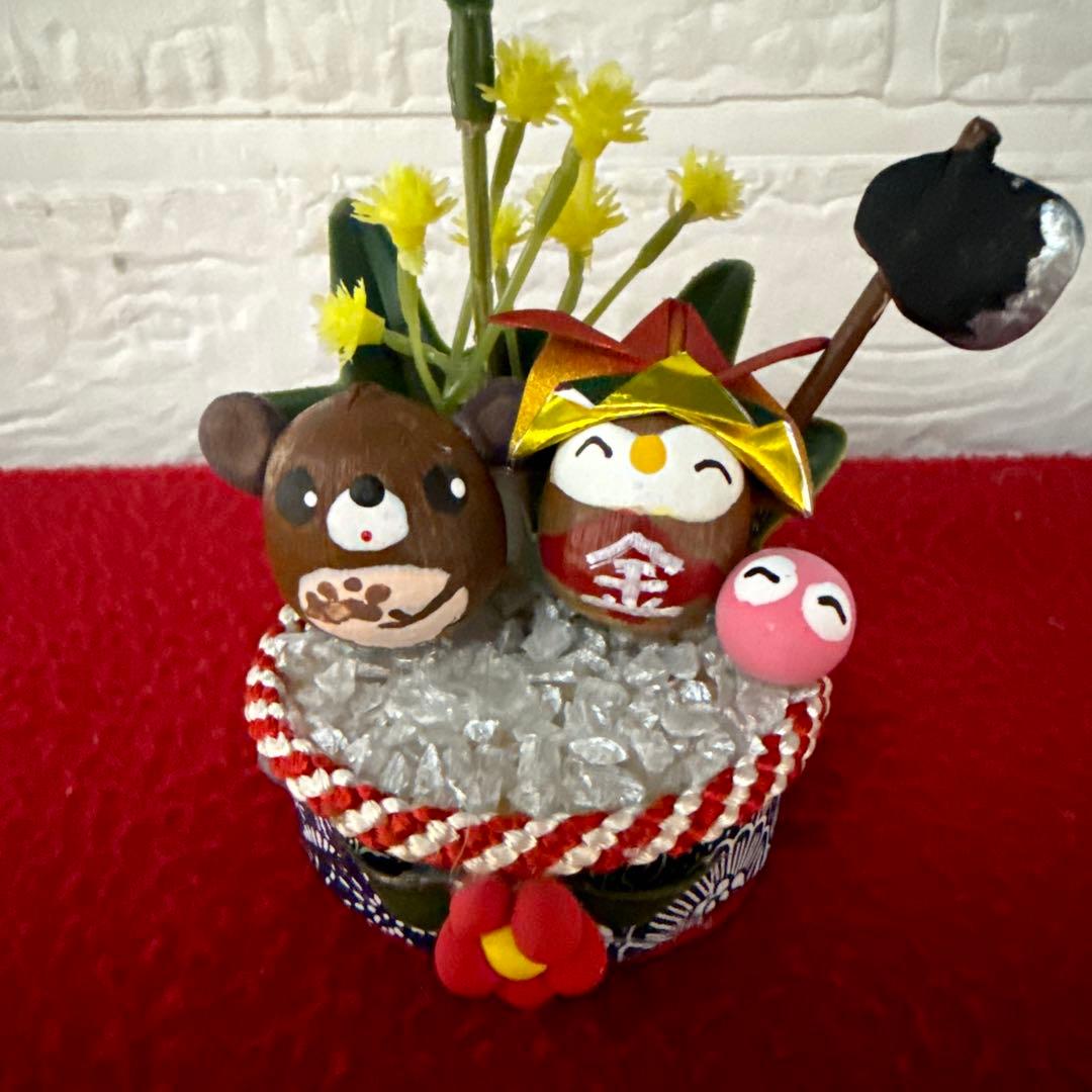 どんぐりアート♡こどもの日ミニオブジェ3点セット➕α ライト付きタペストリー♡