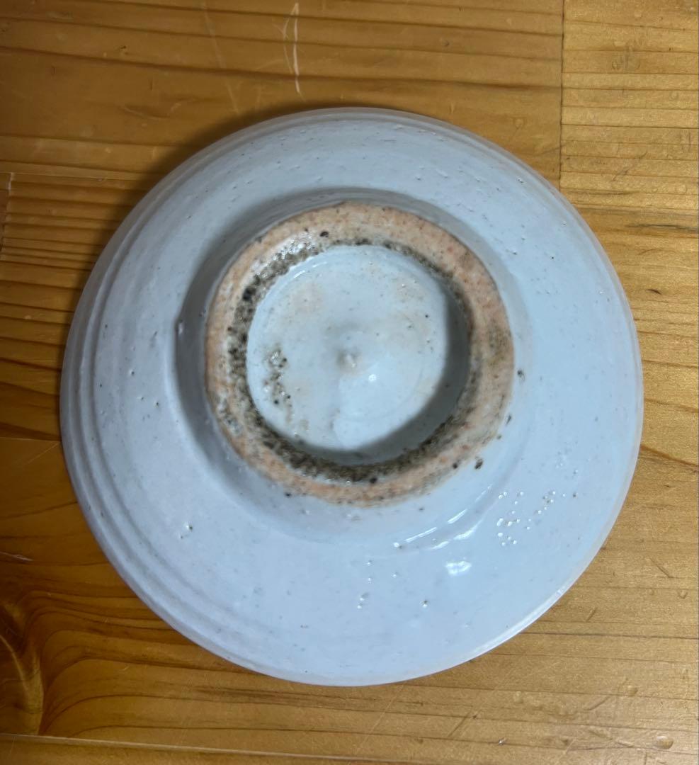 古伊万里染付お兎文小皿