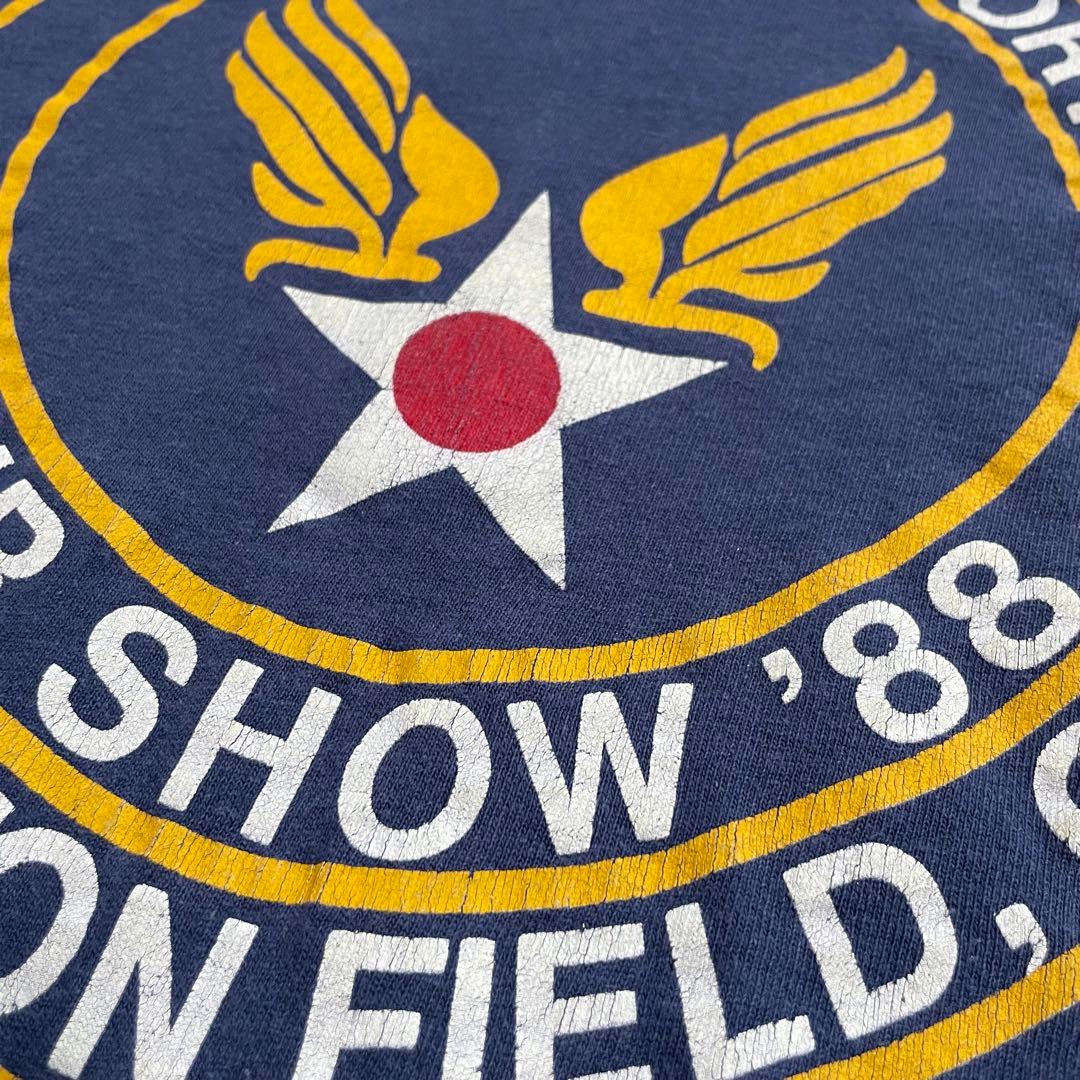 80s Hanes US AIR FORCE Tシャツ ビンテージ 米軍 古着