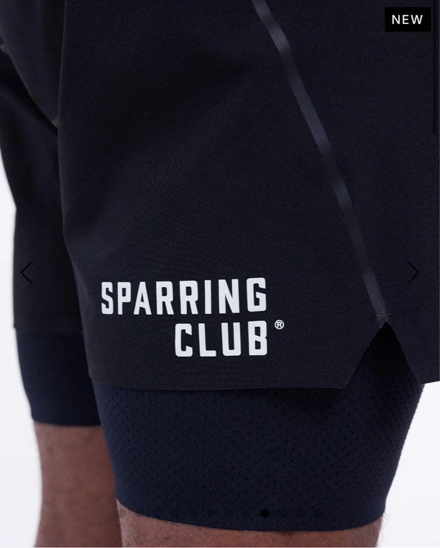BOXRAW 新品 スパーリングクラブ 2イン1ショーツ