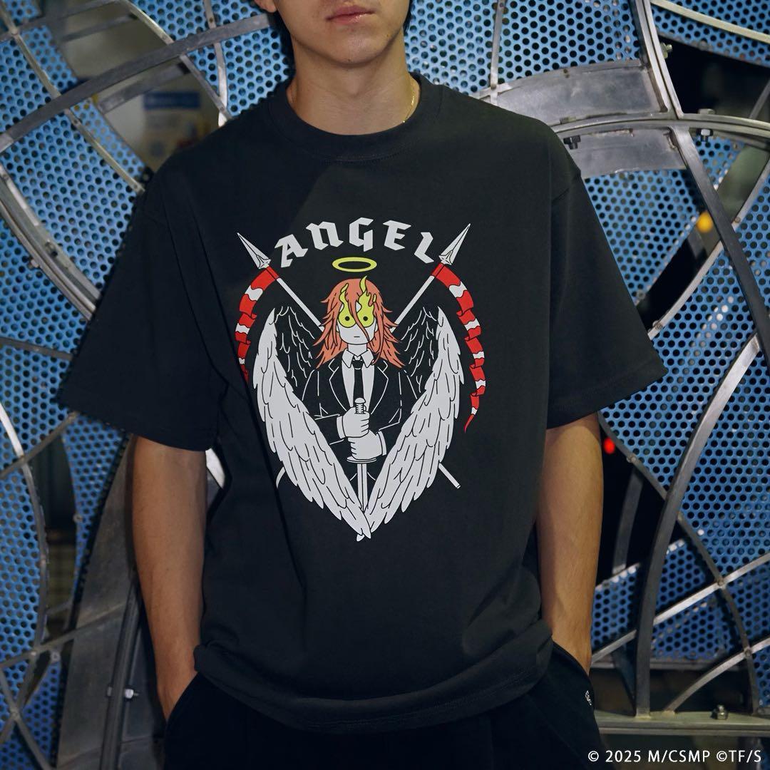 チェンソーマン 天使の悪魔 レゼ Tシャツ キーホルダー付き 前田麦 サイズM