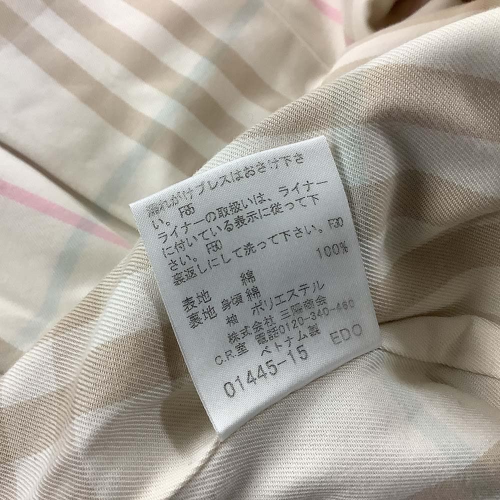 BURBERRY LONDON BLUE LABEL トレンチコート ライナー付