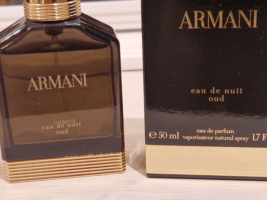 レア物 ARMANI eau de nuit oud ニュイ ウード50ml