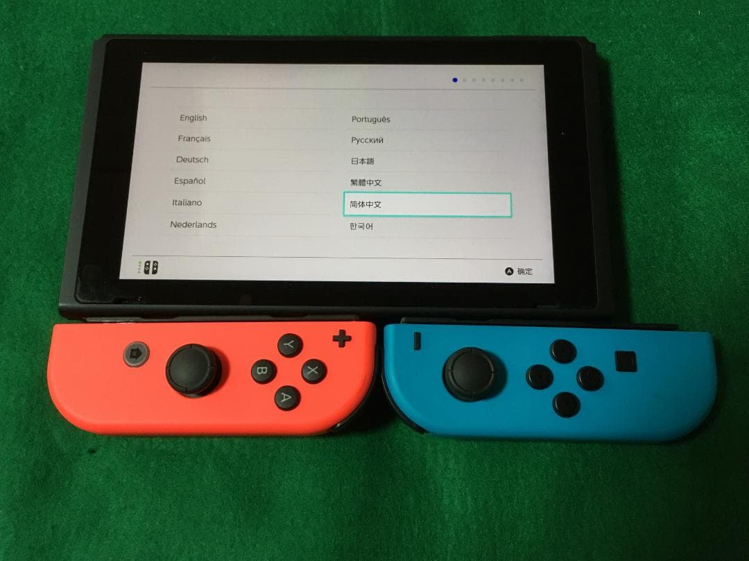 Nintendo Switch 本体 日本語対応