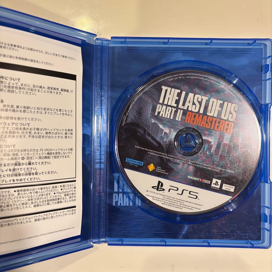 その他 PS5 The Last of Us Part I ,II Remastered