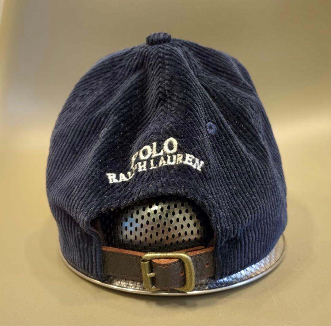 POLO COUNTRY Hunting Dog レザー×コーデュロイ キャップ