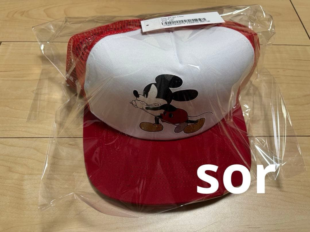 Supreme x Number (N)ine x Mickey Mouse 赤