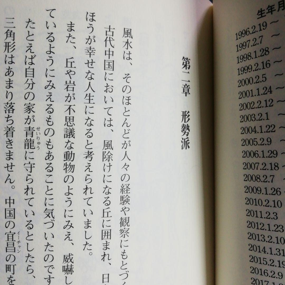 風水術の実践 : 合理的風水習得へのアプローチ　2006年9月20日第１刷発行本
