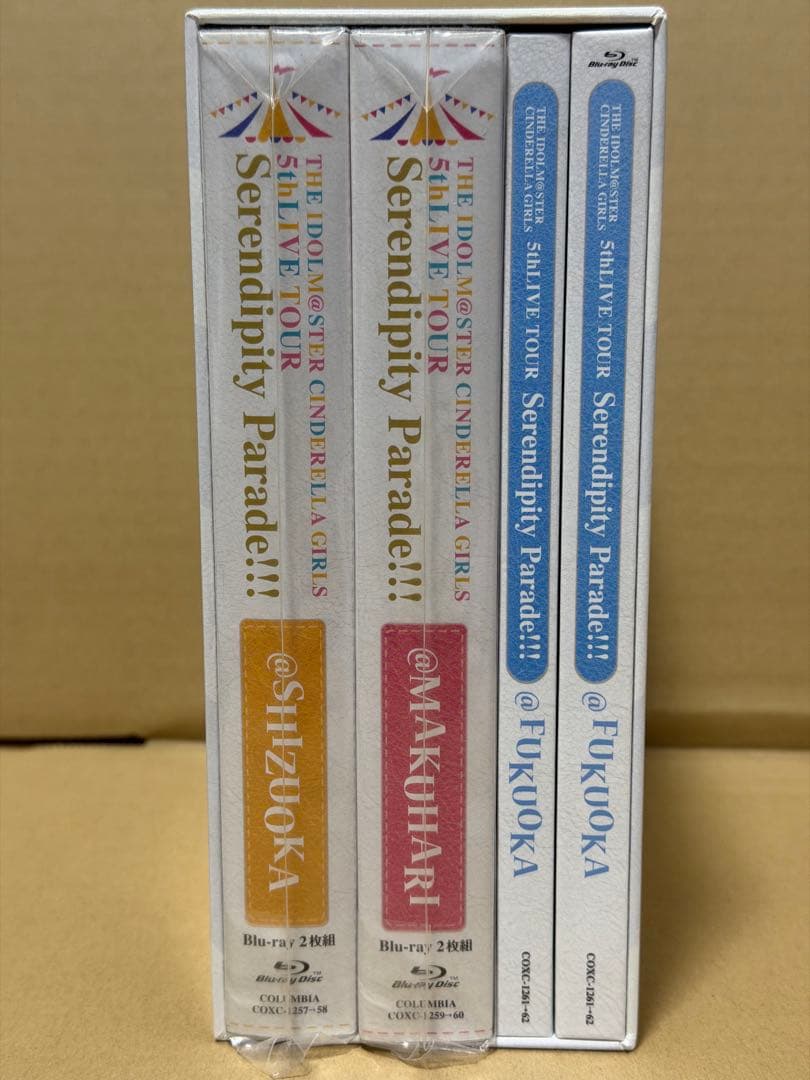 アイマス シンデレラガールズ5thLIVE Blu-rayセット